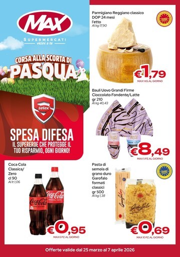 Volantino Max Supermercati