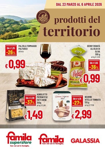 Galassia - Prodotti del territorio