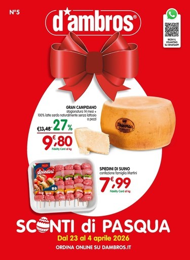 D'Ambros - Sconti di pasqua