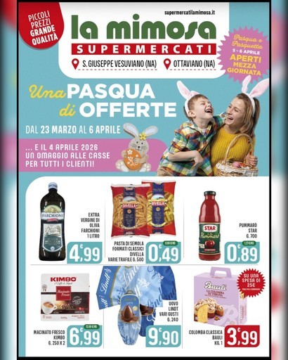Volantino La Mimosa Supermercati