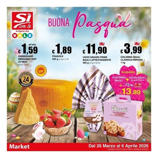 Volantino Si con te market