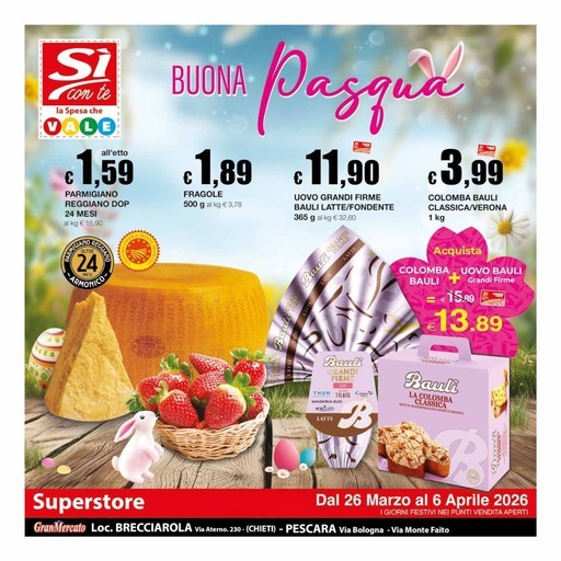 Volantino Si con te superstore