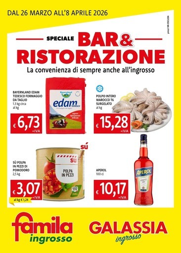Galassia - Speciale bar & ristorazione
