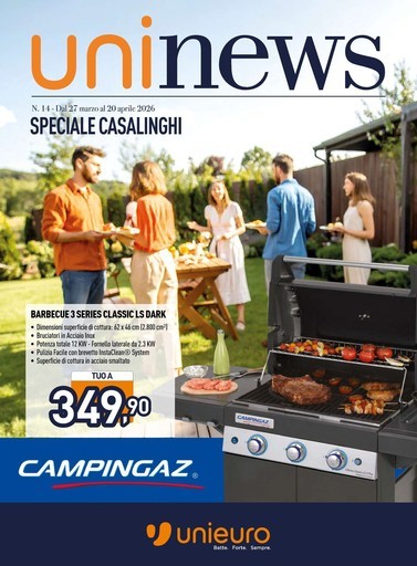 Unieuro - Speciale Casalinghi outdoor da Unieuro!