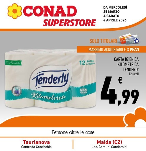 Volantino Conad Superstore