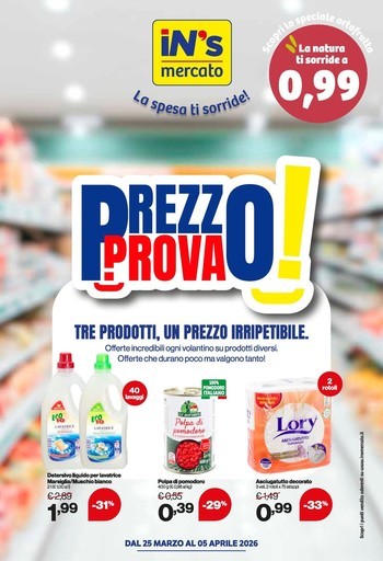 In's mercato - Prezzo Prova