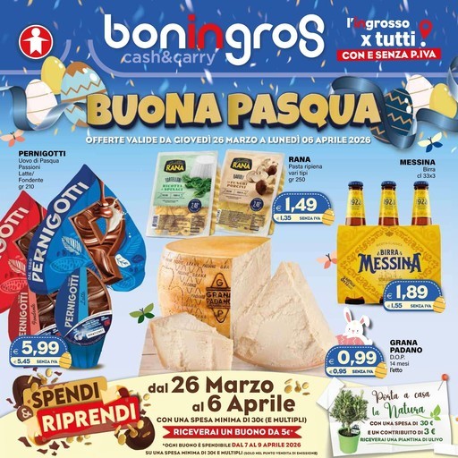 Volantino Boningros Cash and Carry