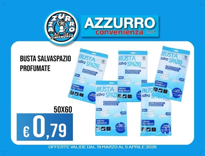Volantino Azzurro Convenienza