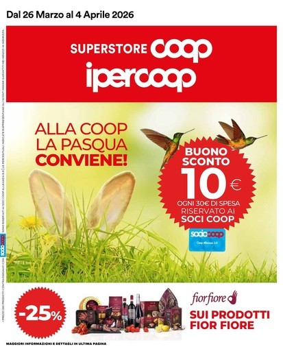 Volantino Coop Alleanza Superstore