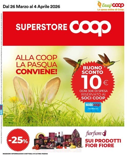 Volantino Coop Alleanza Superstore
