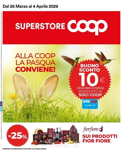Volantino Coop Alleanza Superstore