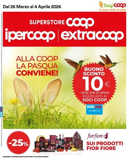 Volantino Coop Alleanza Superstore