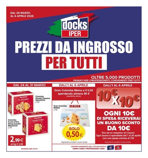 Volantino Docks Iper
