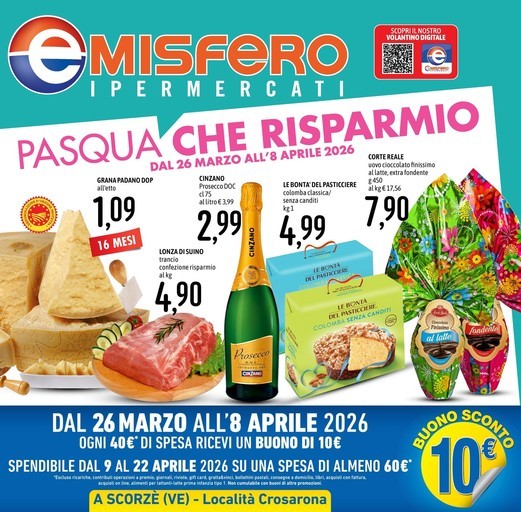 Emisfero - Pasqua che risparmio