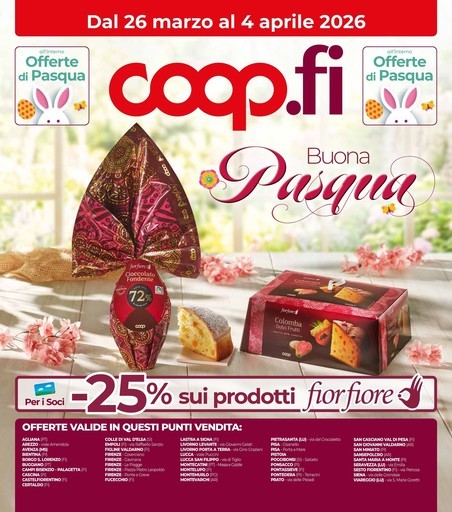 Coop - Dal 26 marzo al 4 aprile 2026