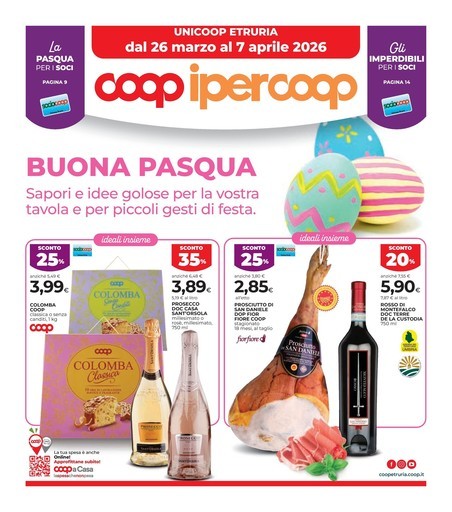Coop - Dal 26 marzo al 7 aprile 2026