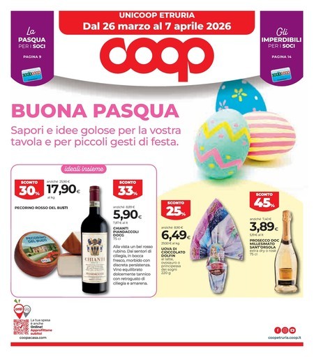 Coop - Dal 26 marzo al 7 aprile 2026