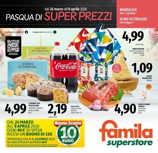 Famila Superstore - Pasqua che risparmio