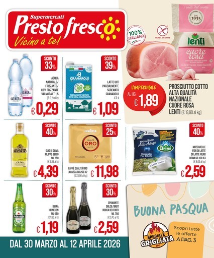 Presto Fresco - Vicino a te!