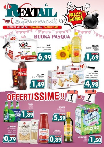 Volantino Reatail Supermercati