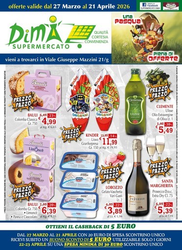 Volantino Supermercato Dima