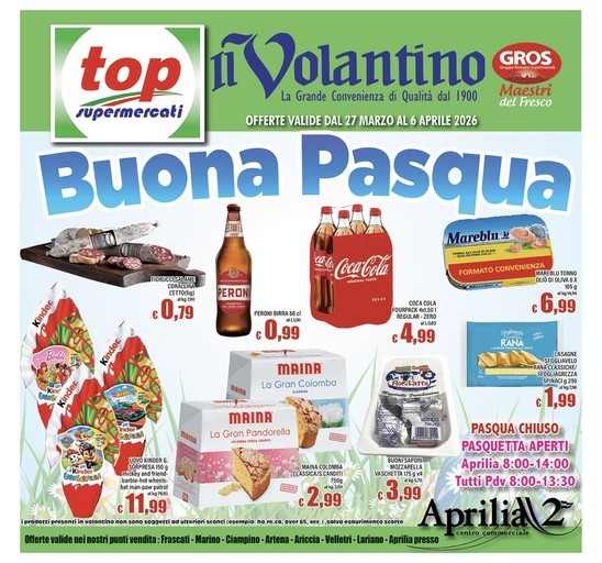 Top Supermercati - Buona Pasqua