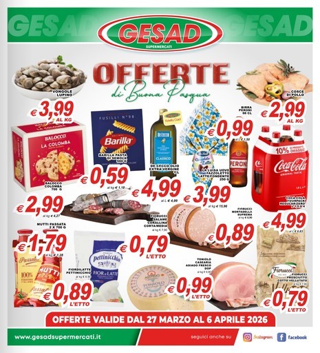 Volantino Gesad Supermercati