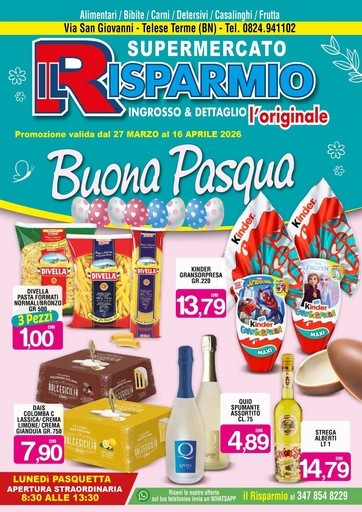 Volantino Supermercato Il Risparmio