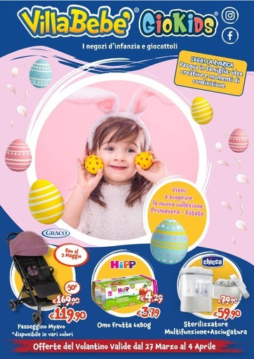 Volantino Villa Bebè