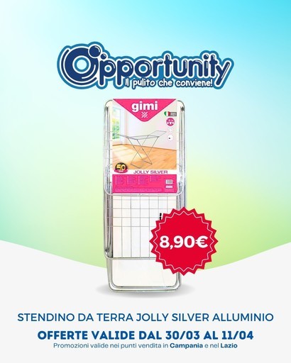 Volantino Opportunity Shop