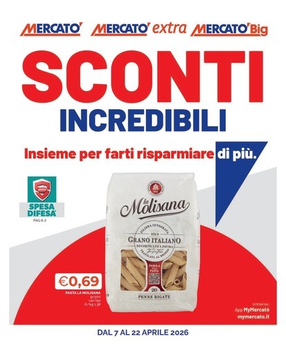 Volantino Mercatò Extra