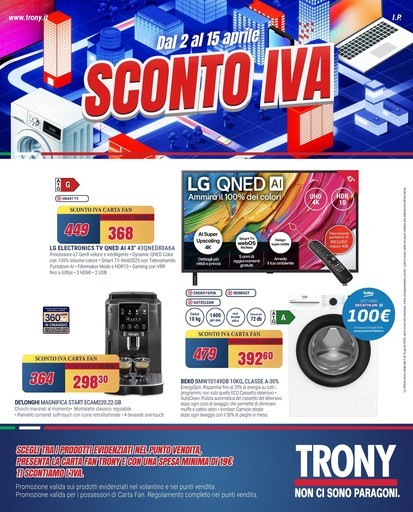 Volantino Trony