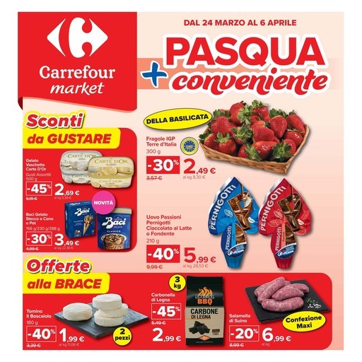 Carrefour Market - Pasqua + conveniente