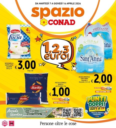 Spazio Conad - 1, 2, 3 Euro