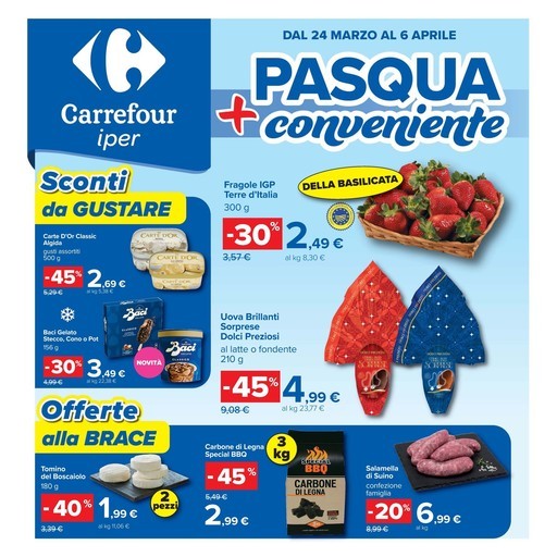 Carrefour Iper - Pasqua + conveniente