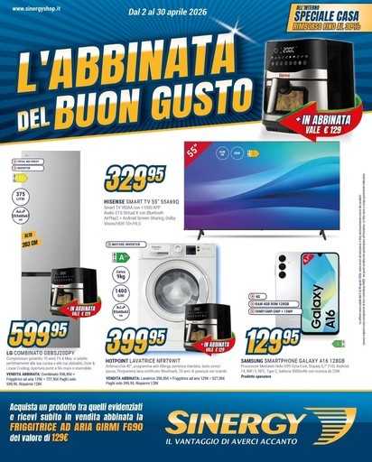 Volantino Sinergy