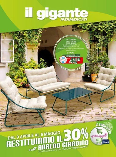 Volantino Il gigante