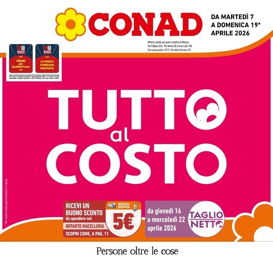 Conad - Tutto al costo