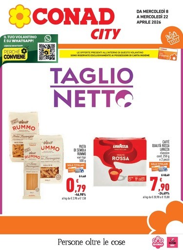 Conad City - Taglio netto