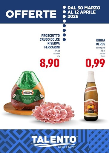 Talento Cash - Offerte