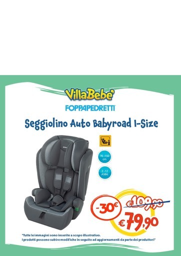 Volantino Villa Bebè