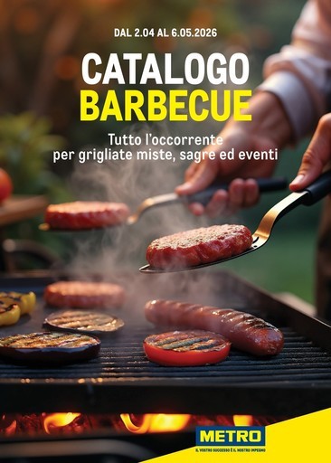 Metro - Catalogo Barbecue - 2026