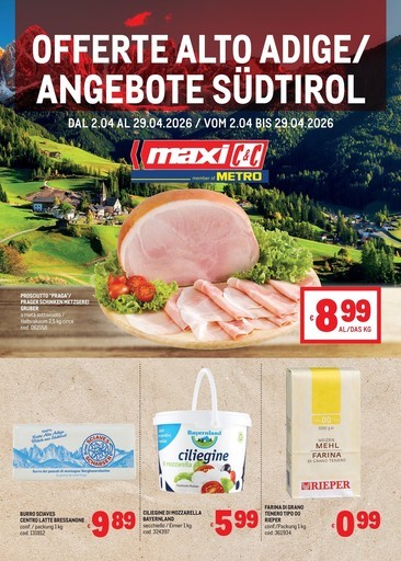 Metro - Offerte Alto Adige