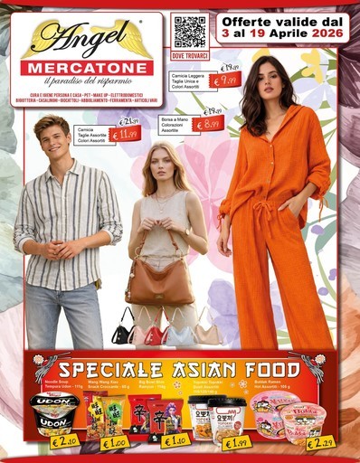 Volantino Angel Mercatone