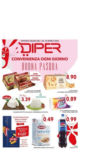 Diper Spesa - Buona Pasqua