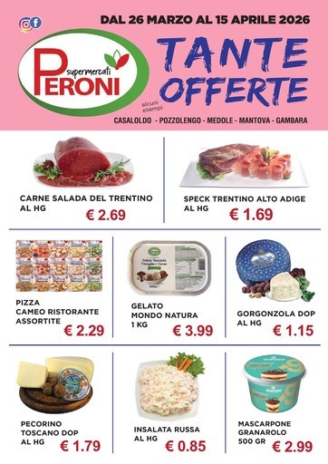 Volantino Supermercati Peroni