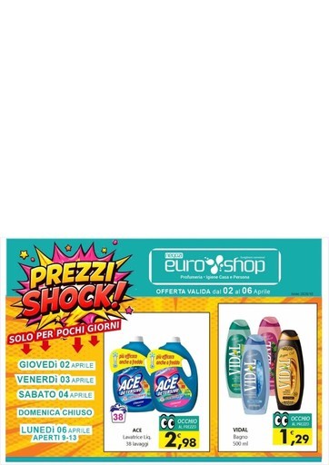 Volantino EUROSHOP Monopoli