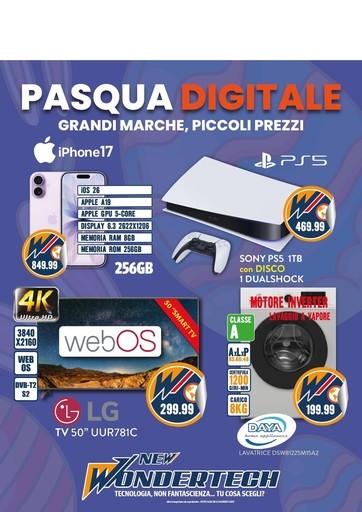 Volantino New Wondertech