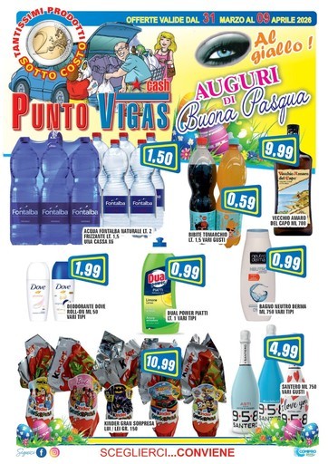 Volantino Punto Vigas