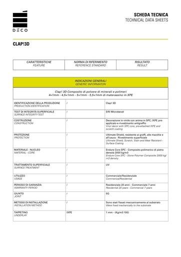 Volantino Deco Decking